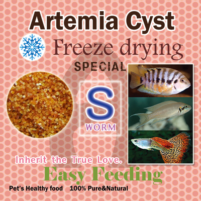 동결건조탈각 알테미아 알 42g 100ml 브라인쉬림프 Artemia cyst