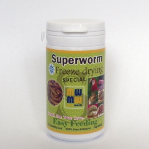 동결건조 슈퍼웜 80마리 100ml Superworm 로얄웜 Royalworm